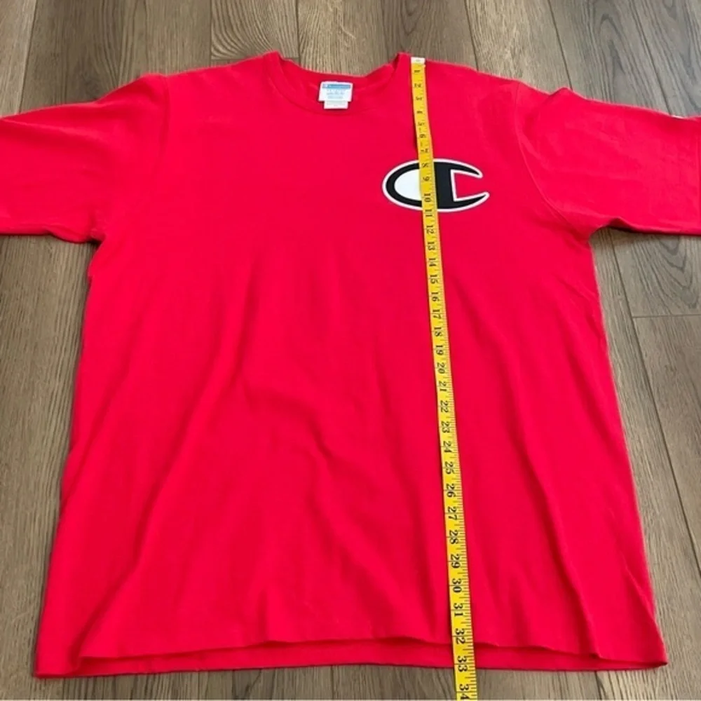 Champion‎ Red Big Logo T Shirt